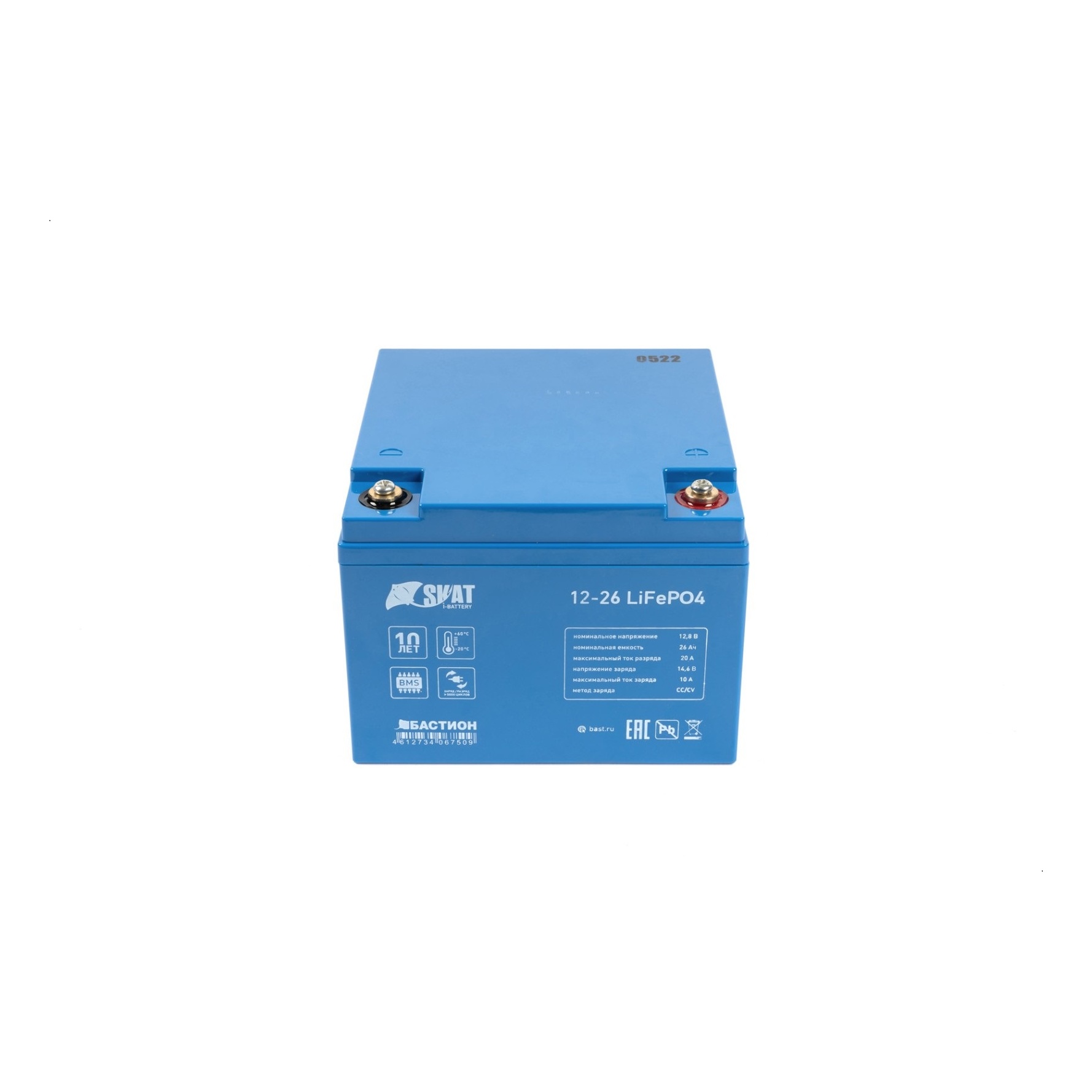 Бастион Skat i-Battery 12-26 LiFePo4 аккумуляторная батарея