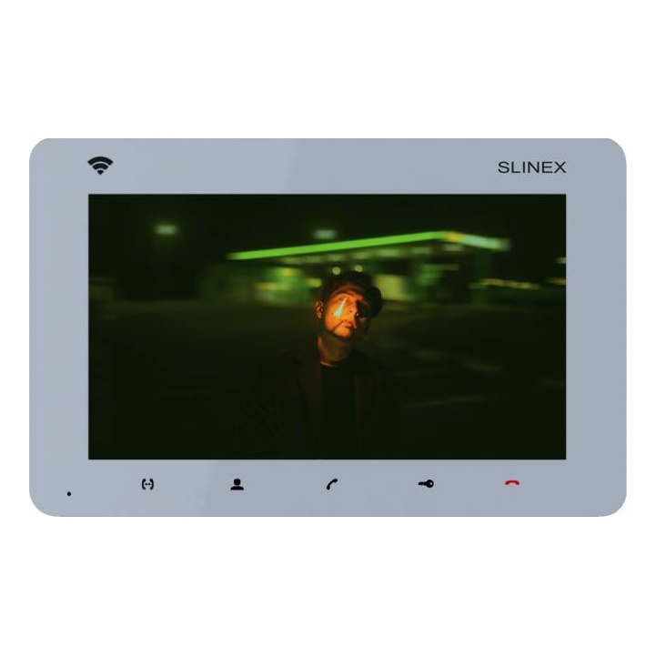 Slinex SM-07N Cloud Silver TFT LCD дисплей
