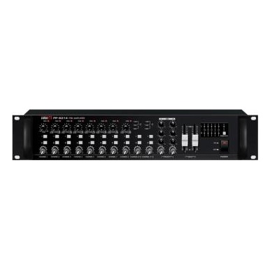 Inter-M PP-6214 Предварительный усилитель-микшер, 2 канала, 1 приоритетный мик., 7 унив., 2 лин., 2 приоритетных лин. входа