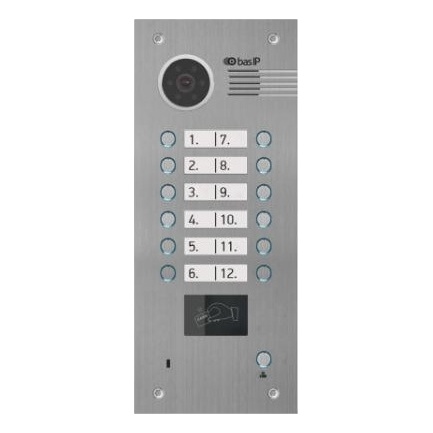 BAS-IP BA-12В SILVER Вызывная панель