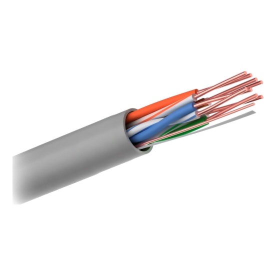 Sarmatt U/UTP-CAT5e 4 пары, медь (внутренний), серый, бухта 305м Кабель