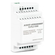 Бастион SKAT-STELBERRY 12/0.2 DIN источник питания для аудио, 12В 200мА, пульсации < 5 мВ