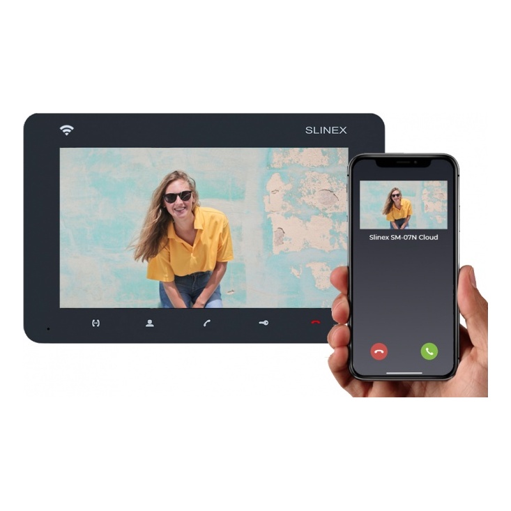 Slinex SM-07N Graphite TFT LCD дисплей
