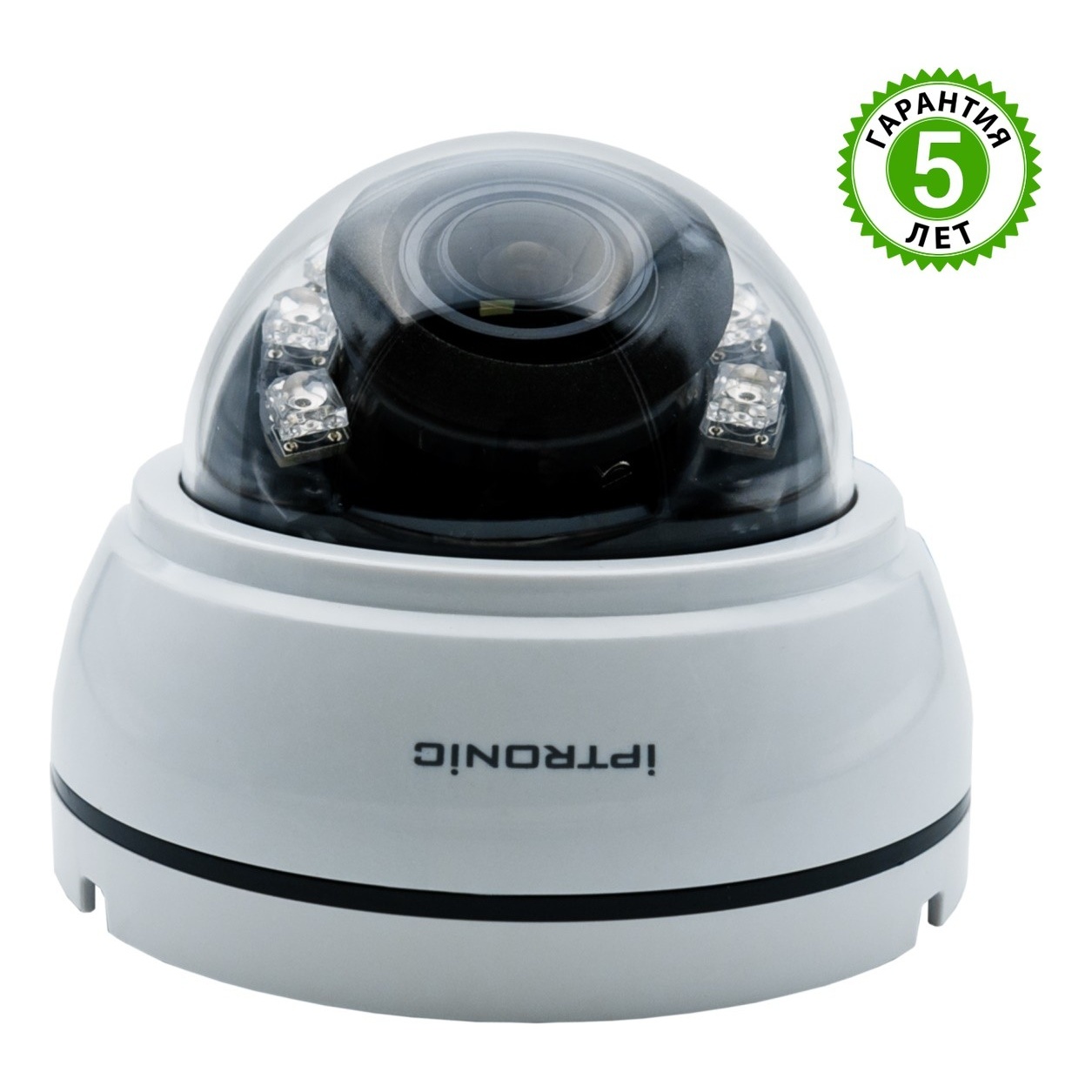 Купольная IP-камера IPTRONIC IPT-IPL1080DP(2.8- 12)PSB