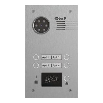 BAS-IP BA-04BD SILVER Вызывная панель