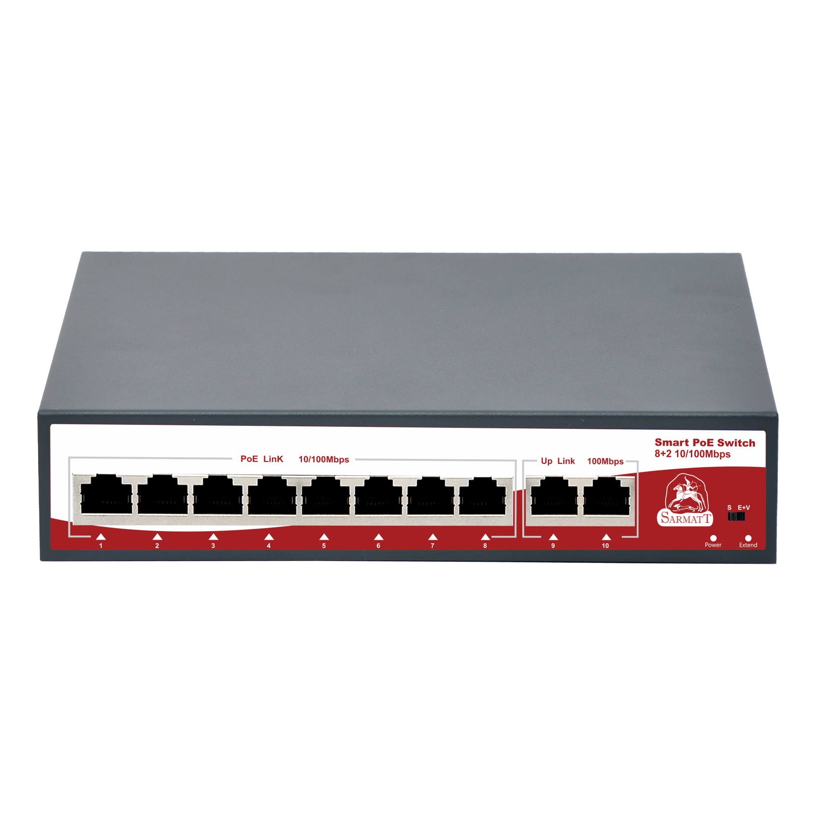 Slinex SR-PS0820GBL РоЕ коммутатор