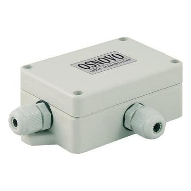 OSNOVO SP-IP/1000PW(ver.2) Уличное устройство грозозащиты для локальной вычислительной сети (скорость до 1000 Мб/с) с защитой линий PoE (af/at, методы A + B, контакты 1/2, 3/6, 4/5, 7/8)