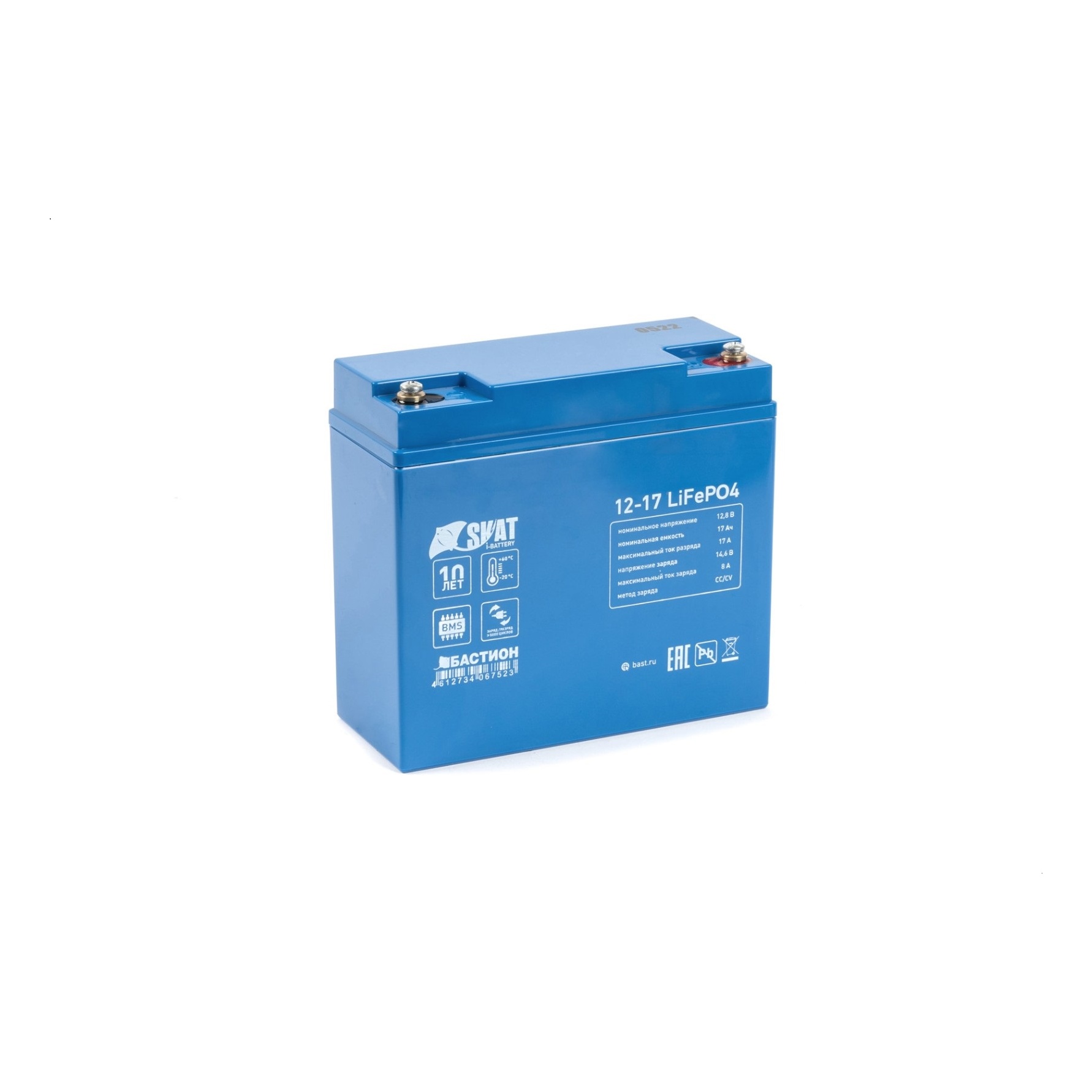 Бастион Skat i-Battery 12-17 LiFePo4 аккумуляторная батарея