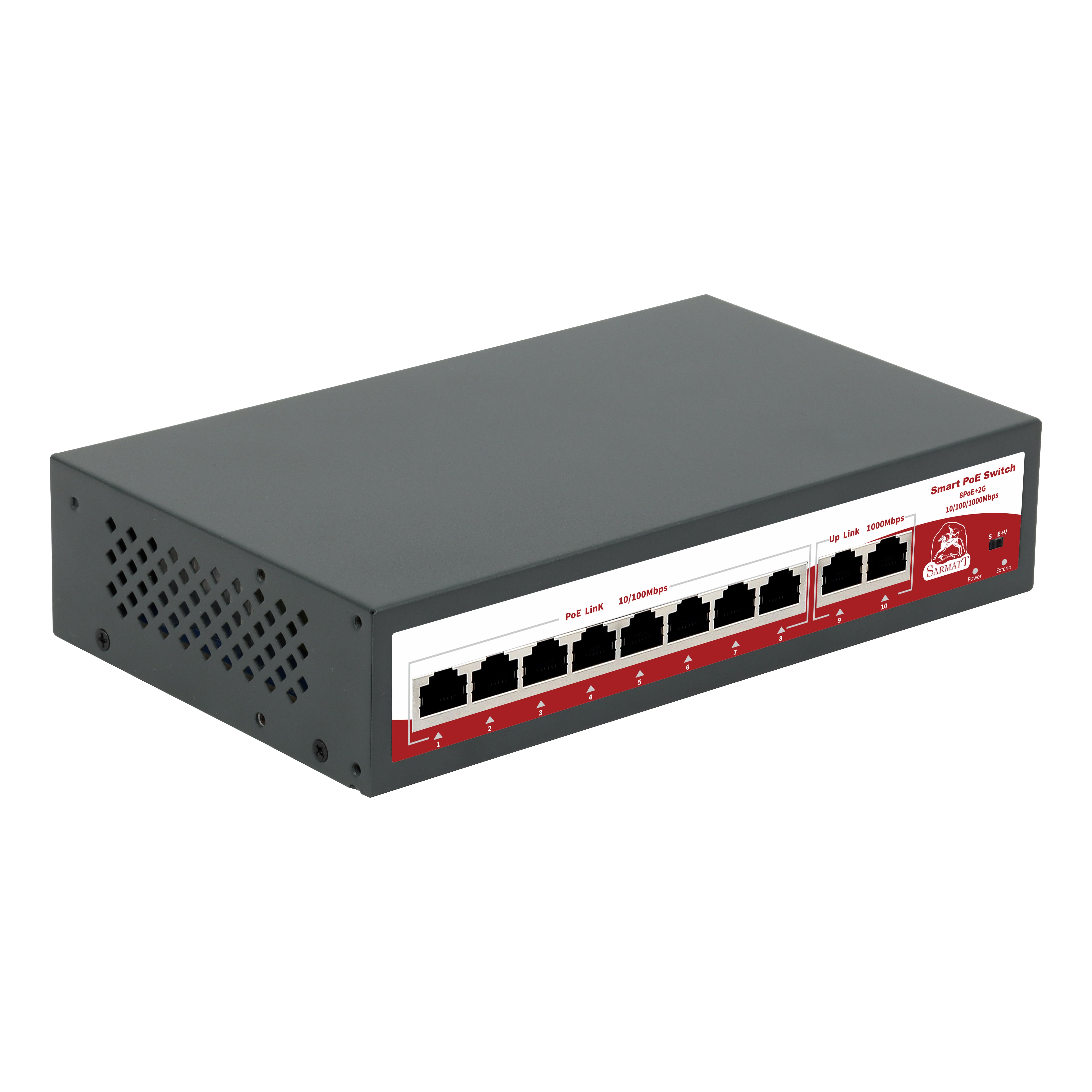 Slinex SR-PS0820GBL РоЕ коммутатор