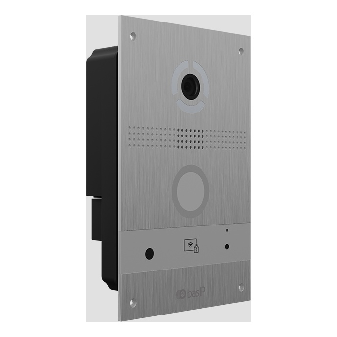 BAS-IP AV-08FB SILVER Вызывная панель