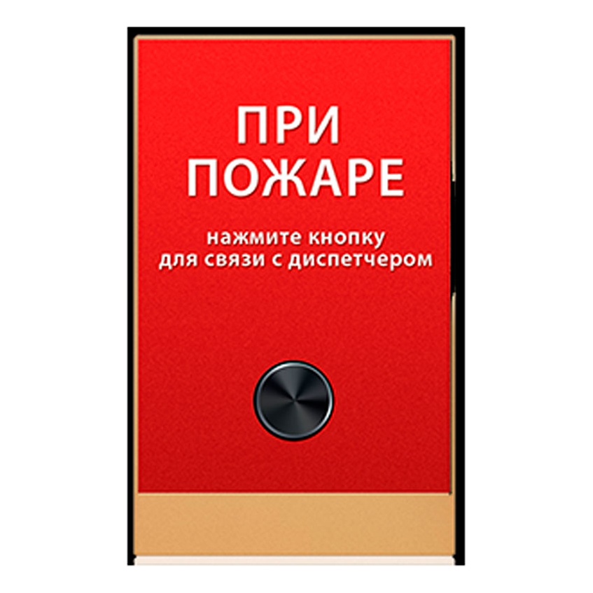 BAS-IP AV-02FP RED (AV-02FP v3) Вызывная видеопанель