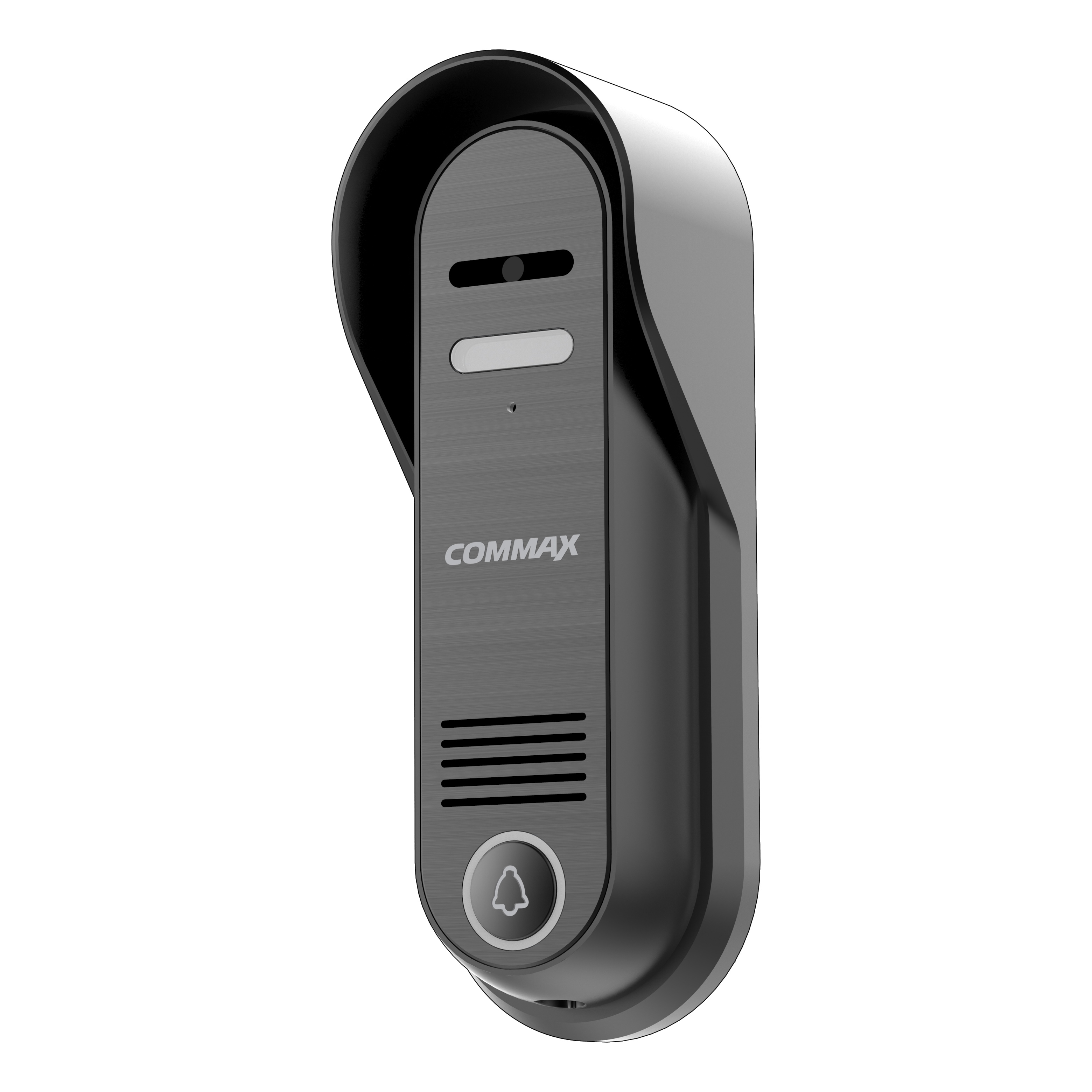 Commax DRC-4CPN3 Одноабонентская вызывная панель, цвет Темно-Серебристый