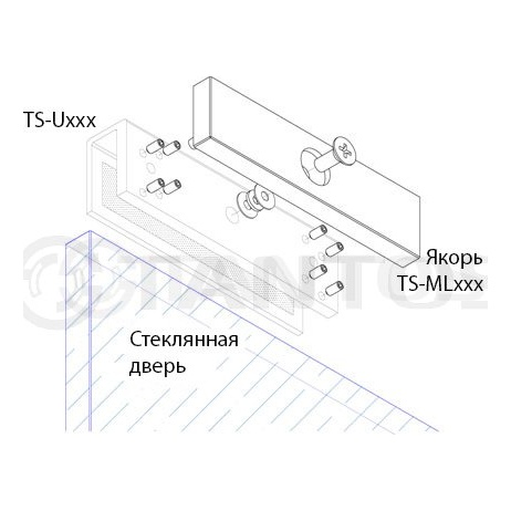TANTOS TS-U180 Замок