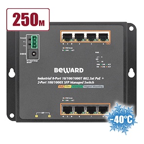 Beward STWP-0802HP Коммутатор