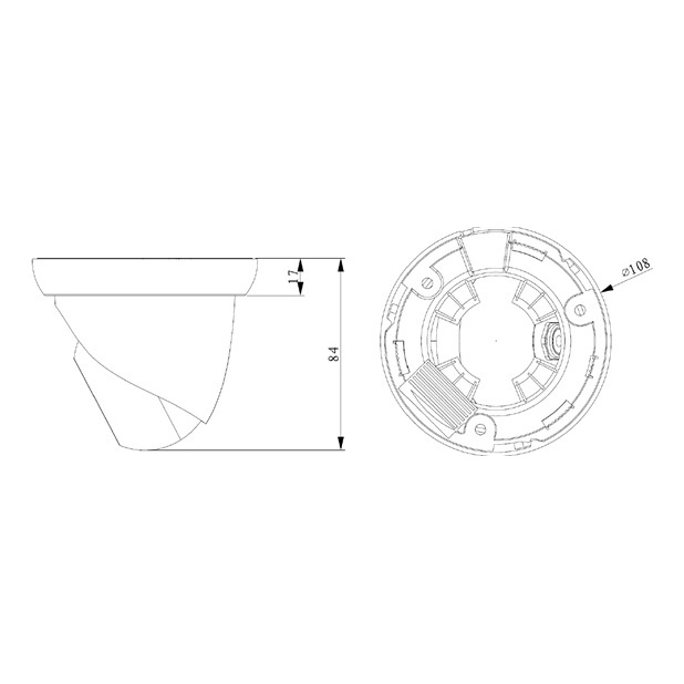 Dahua DH-IPC-HDW1320SP-0280B IP видеокамера