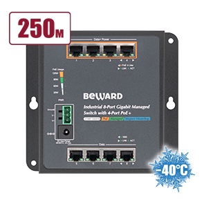 Beward STWP-08HP4 Коммутатор