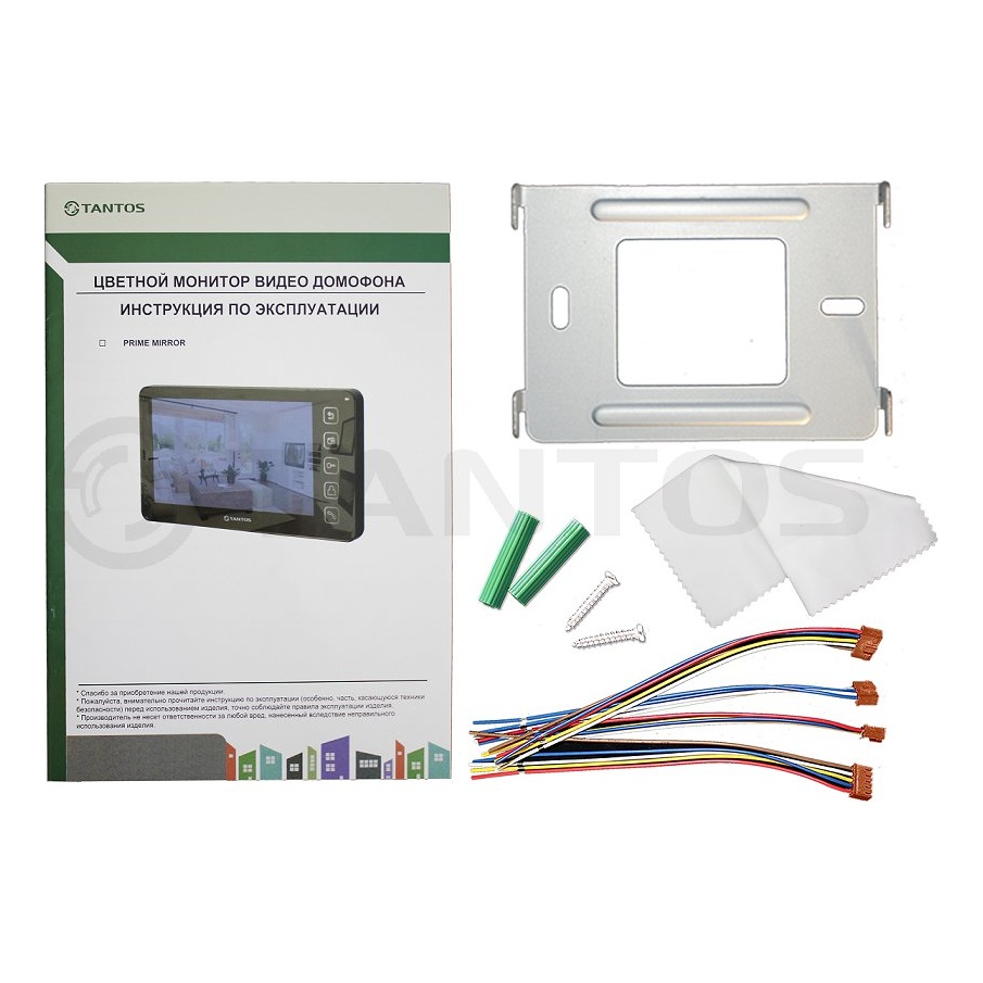 TANTOS Prime SD (Mirror) black Монитор домофона