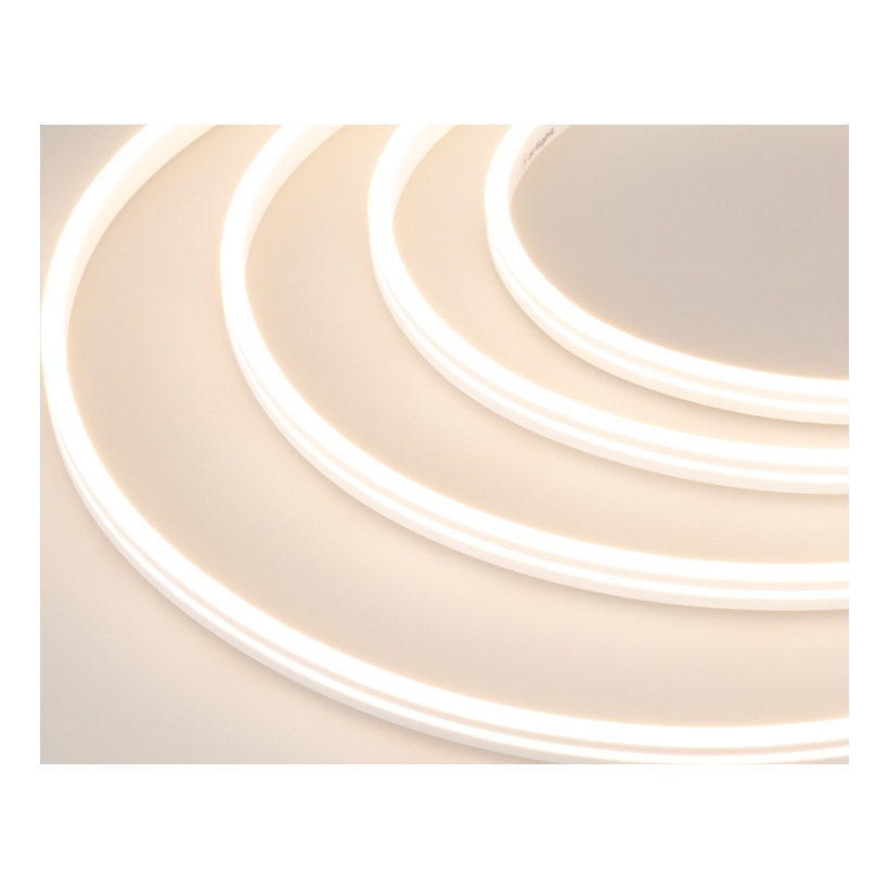 ARLIGHT Светодиодная лента герметичная MOONLIGHT-SIDE-T-M196-03x06mm 24V (7.2 W/m, IP54, 2216, 5m, wire x2) (Ультратеплый 2300 К) 2977990395721