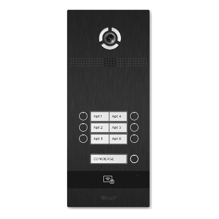 BAS-IP BI-06FB BLACK Вызывная панель