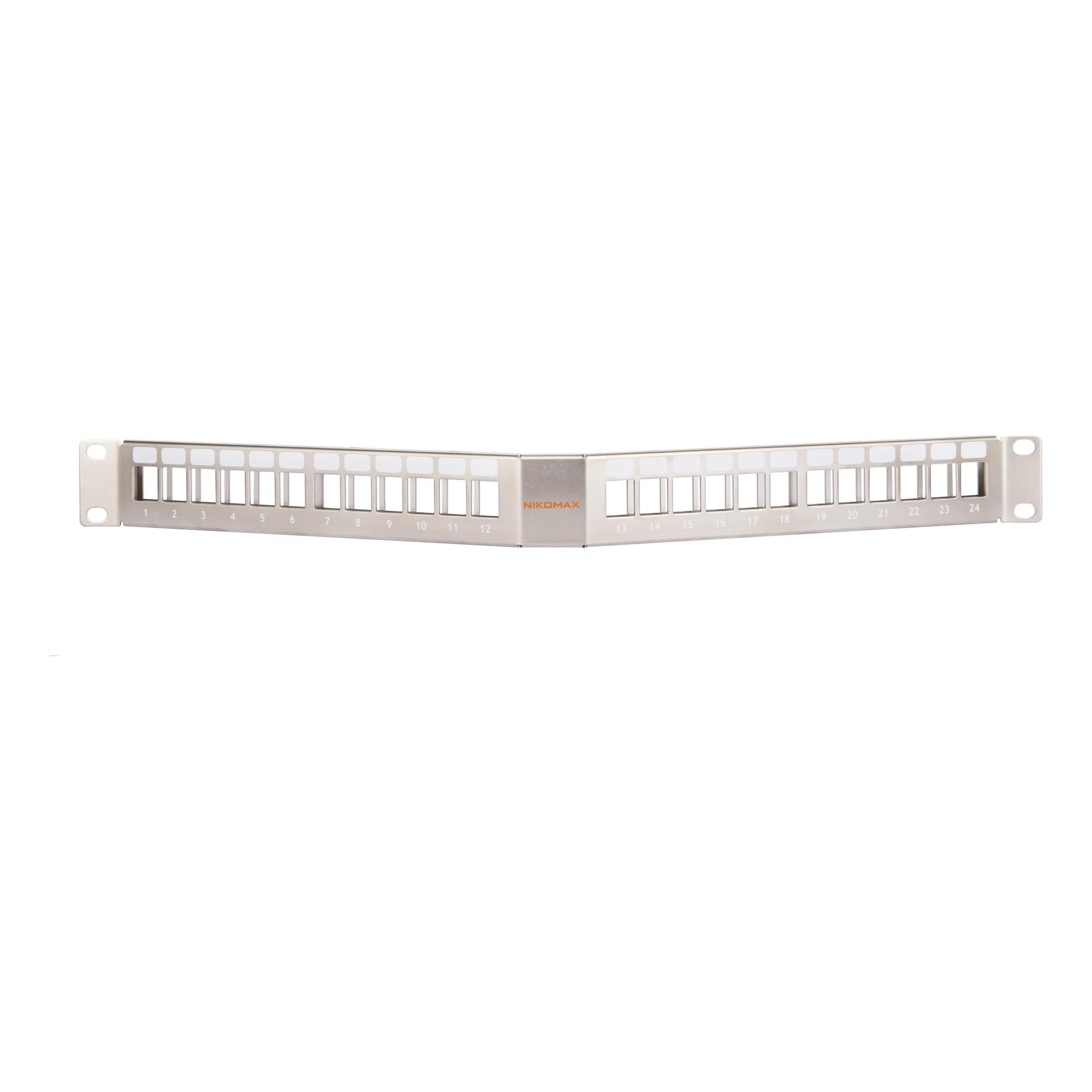 NIKOMAX NMC-RP24-BLANK-AG-1U-MT Коммутационная панель