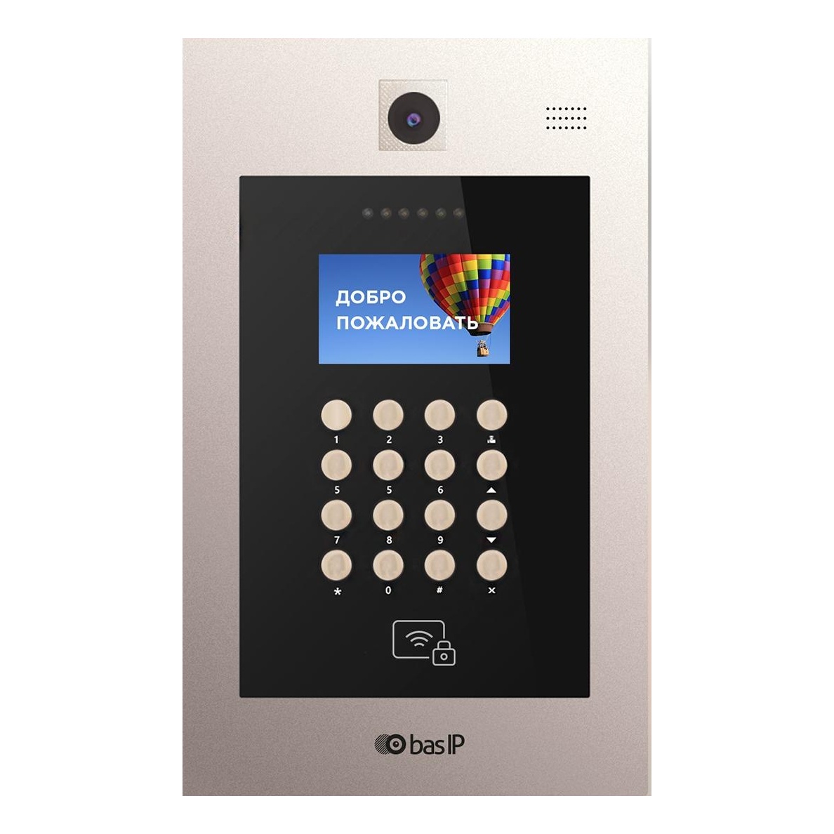 BAS-IP AA-09B GOLD Вызывная видеопанель многоабонентская