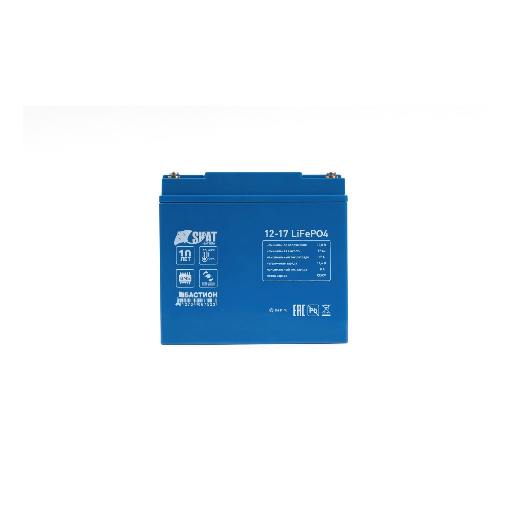 Бастион Skat i-Battery 12-17 LiFePo4 аккумуляторная батарея