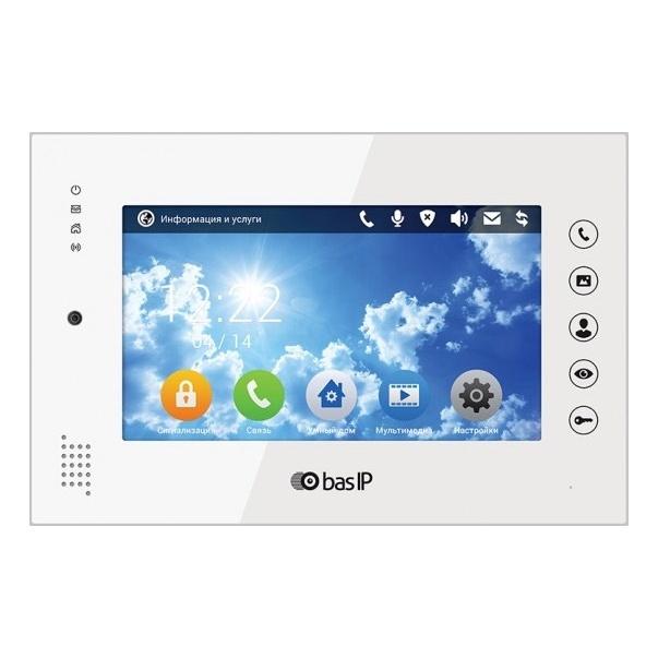 BAS-IP AN-07 W v4 Монитор IP-домофона