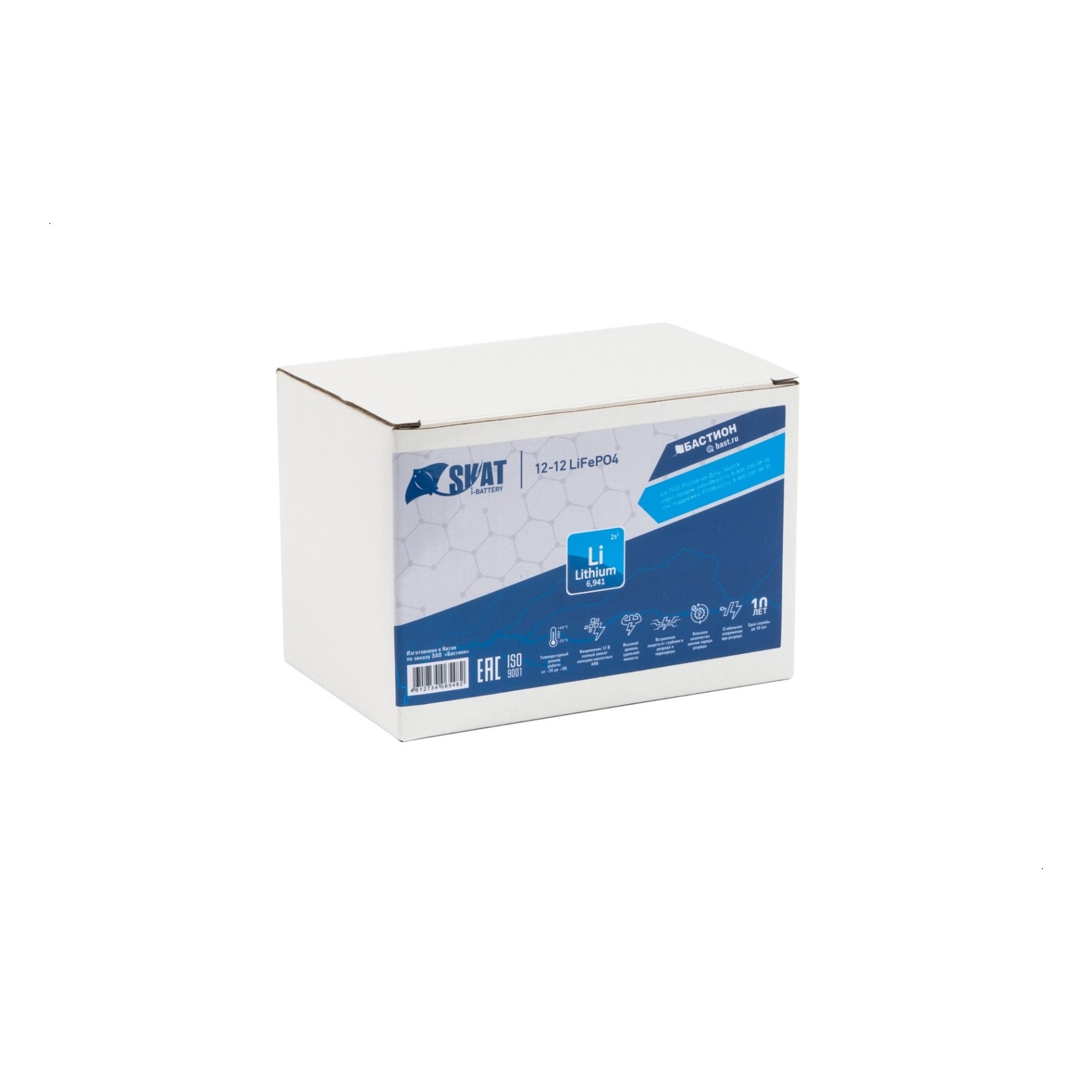 Бастион Skat i-Battery 12-12 LiFePo4 аккумуляторная батарея