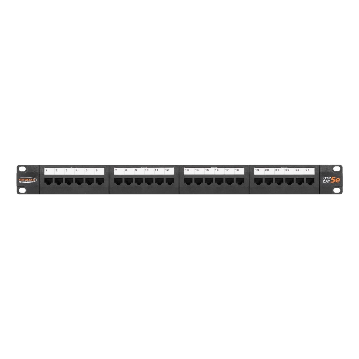NIKOMAX NMC-RP24UD2-1U-BK Коммутационная панель