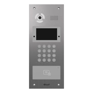 BAS-IP AA-07B STAINLESS STEEL Вызывная видеопанель многоабонентская
