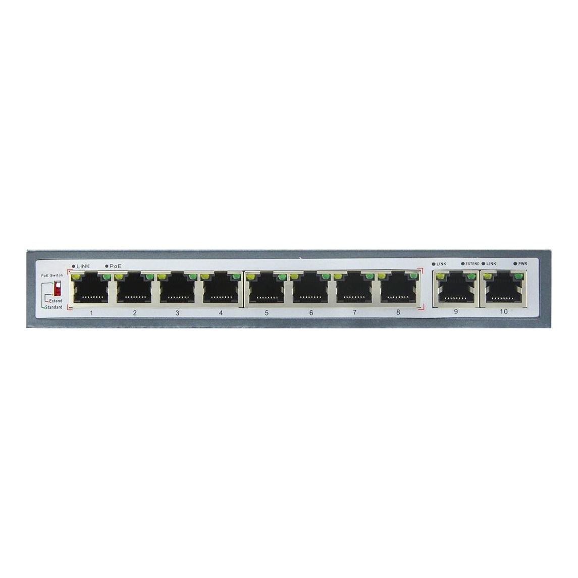 BAS-IP SH-20.8 Неуправляемый PoE коммутатор