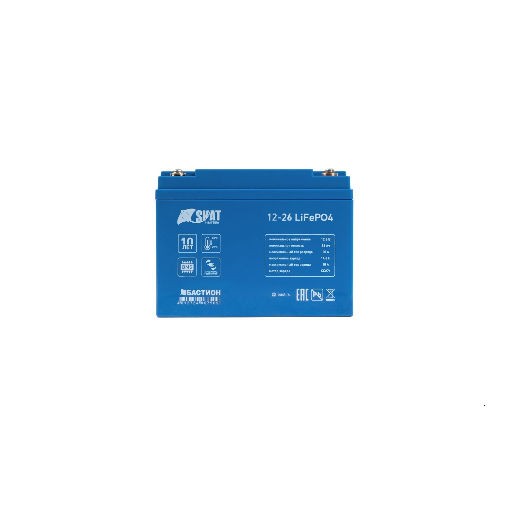 Бастион Skat i-Battery 12-26 LiFePo4 аккумуляторная батарея