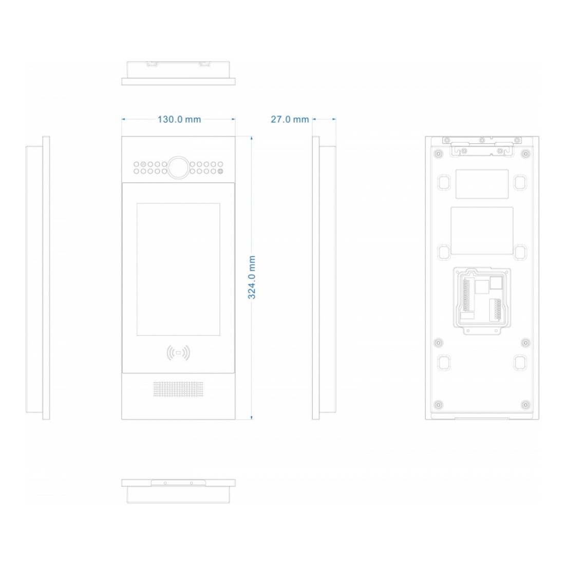 Akuvox R29C_IW Многоабонентская вызывная панель